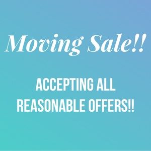 MOVING SALE!!